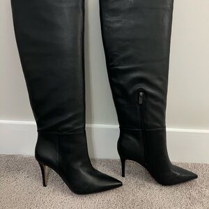 Vince Camuto Kashleigh Wide Calf Knee High Boots (Size 11) ~ Black